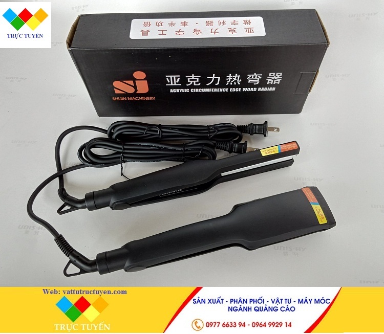 Kẹp uốn chân chữ mica fomex, kẹp uốn nhiệt chân chữ mica góc vuông góc tròn, kìm uốn chân chữ mica fomex vuông tròn