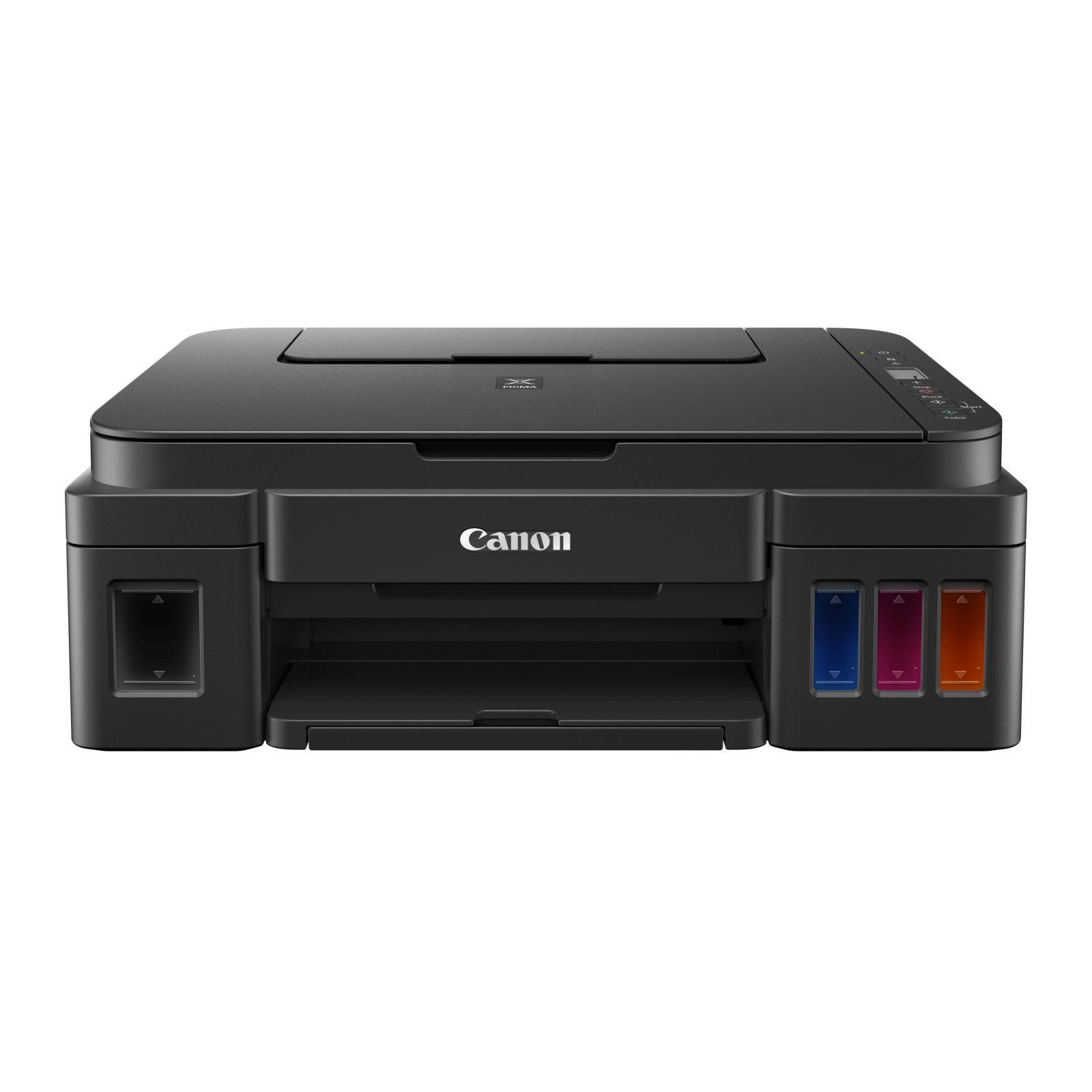 Máy in phun màu Canon G1010 đời mới 2026 sử dụng 4 bình mực in chính hãng Canon