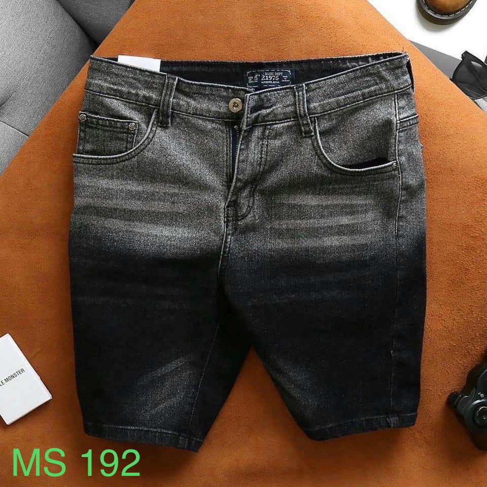 Quần short jeans Nam, quần short nam phối màu phong cách cao cấp giá rẻ.
