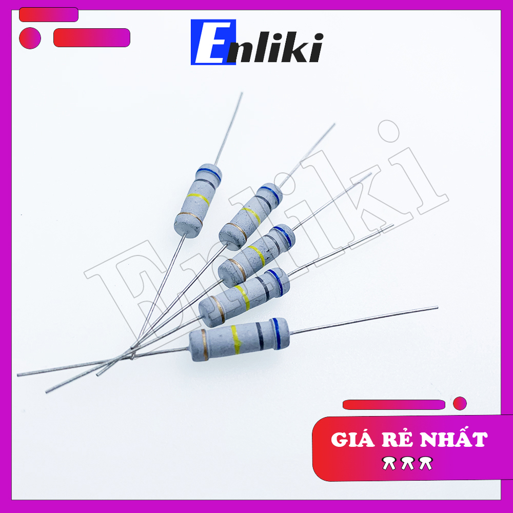2 chiếc điện trở 10 ohm 10r công suất 2w 5%