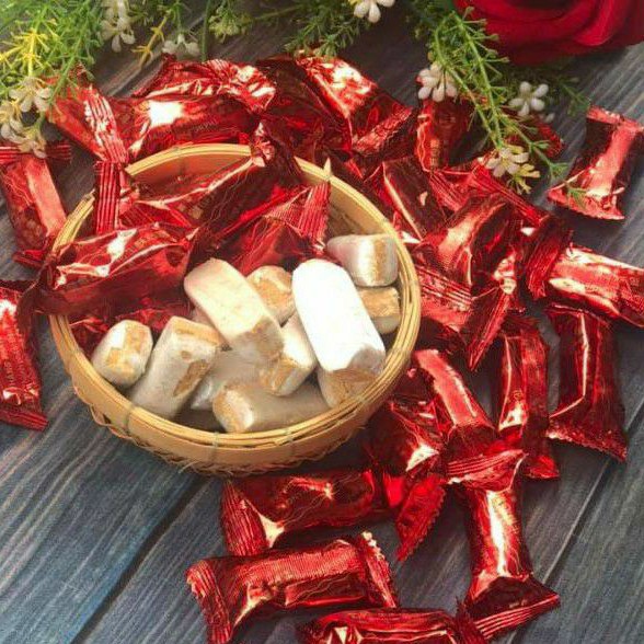 Túi 500g Kẹo đậu phộng bơ sữa siêu béo thơm ngon - Đồ ăn vặt