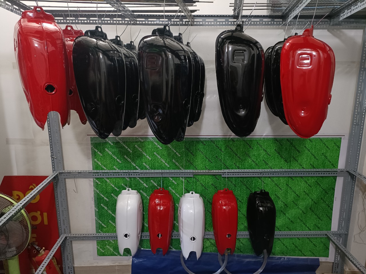 Thùng xăng xe 67 hàng đẹp sơn 3 lớp