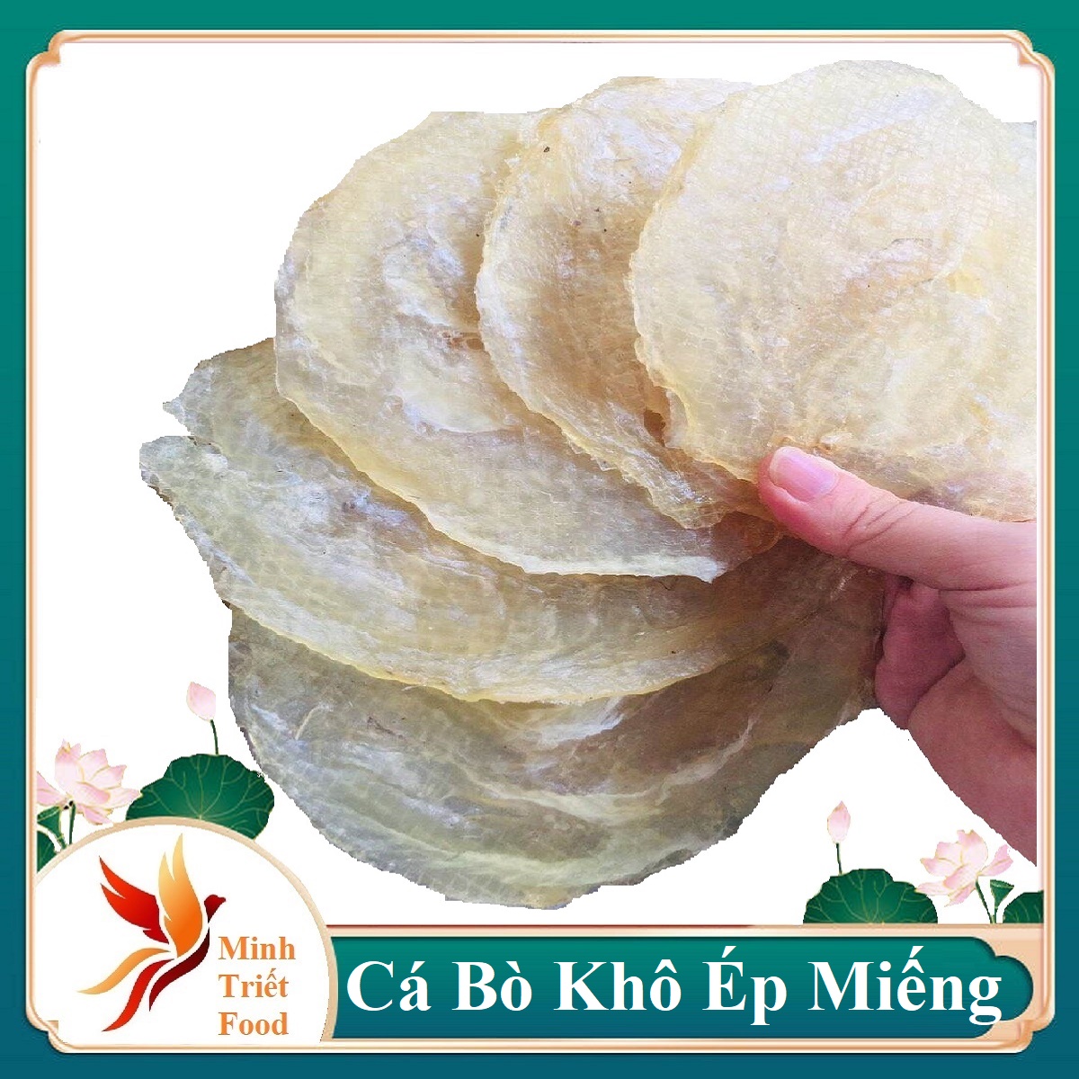 Cá bò khô cá bò khô đặc sản minh triết-khi ăn vị ngọt dịu, tan ngay trong miệng