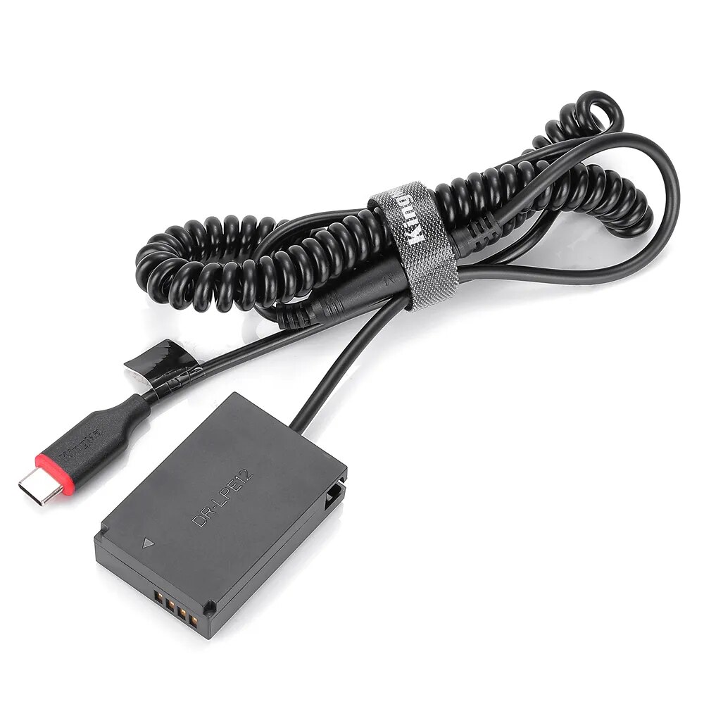 Pin ảo dummy kingma lp-e12 type c dùng cho máy ảnh canon canon eos m, m2, m10, m50, m100, 100d