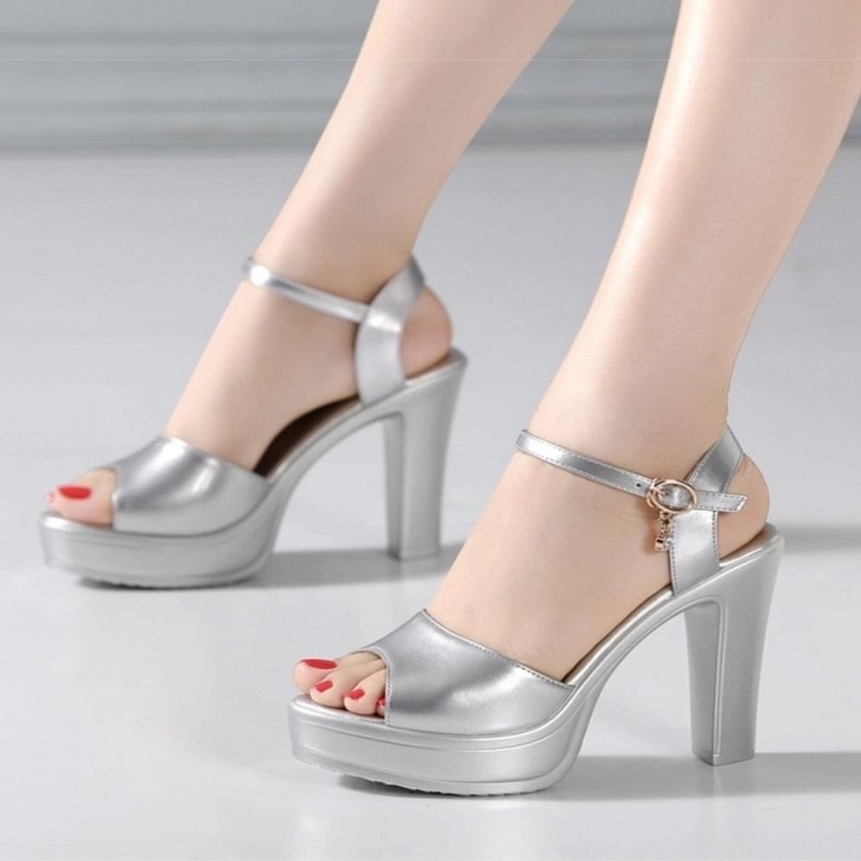 Giày sandal quai bản 10p cao cấp