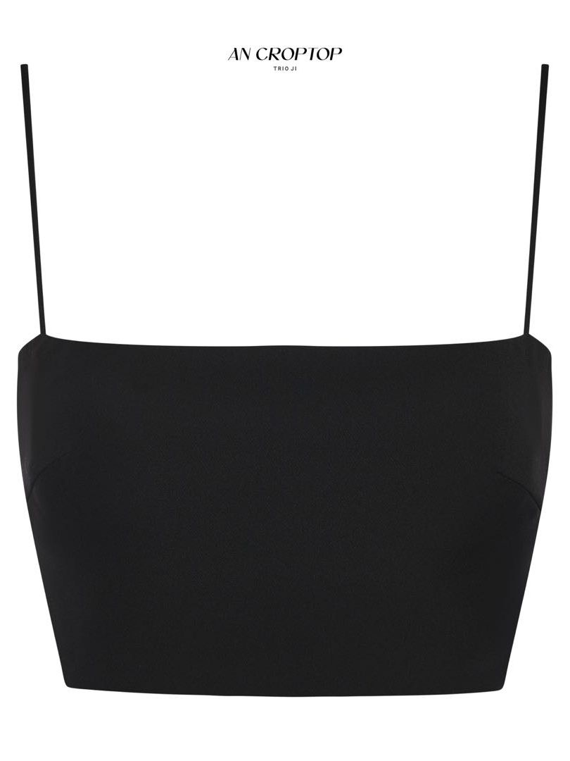 TRIO JI Áo thiết kế AN Crop Top
