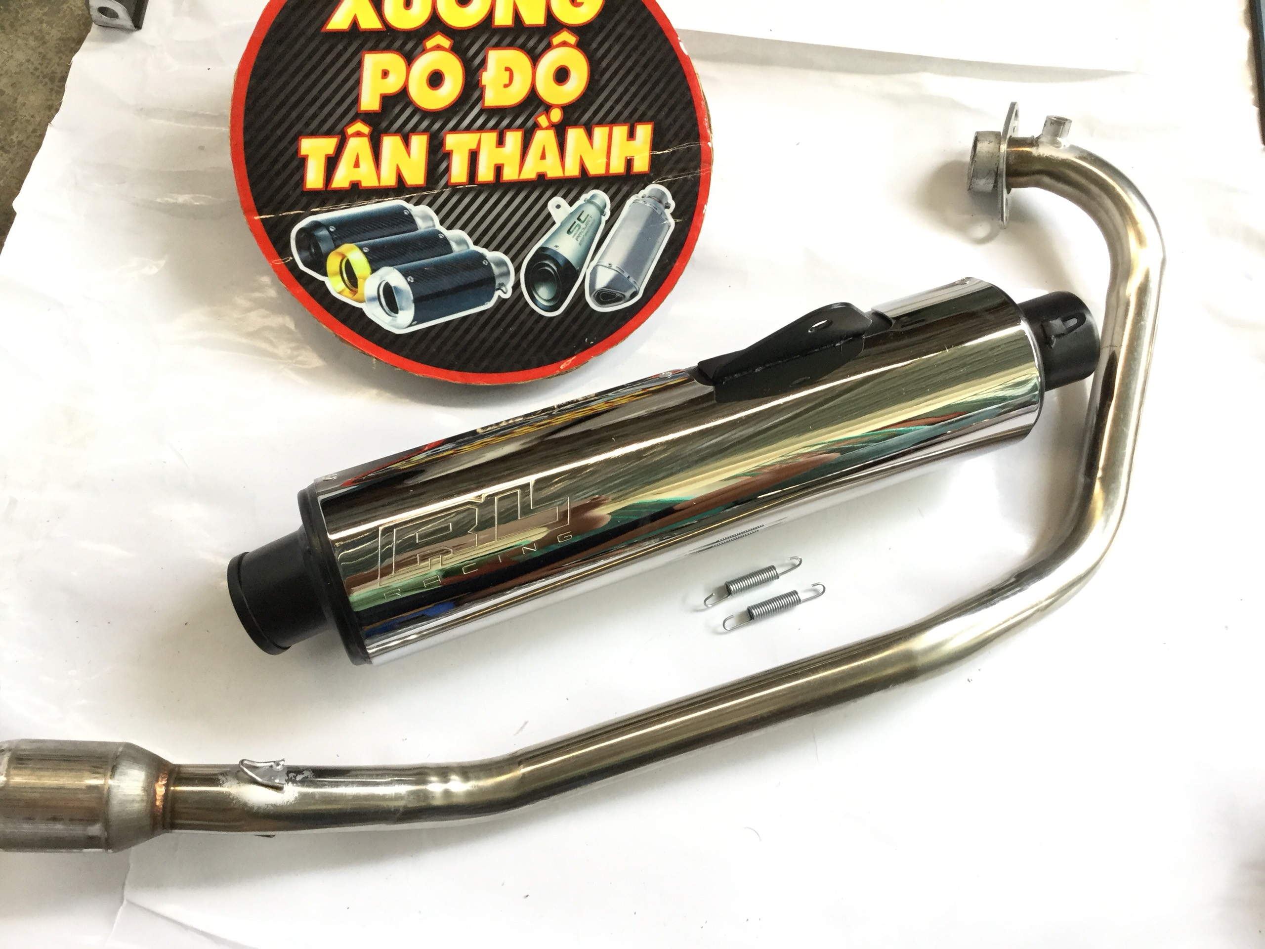 Pô Tăng RL . RCB - Cả Cổ Xe Satria +  Raider Fi + GSX,Sản Phẩm Chất Lượng, Gian Hàng Uy Tín, Giá Cả Cực Tốt, Mua Ngay.