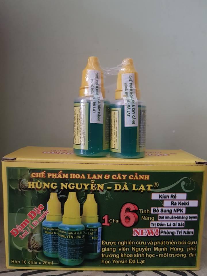 Chế phẩm Hùng Nguyễn cho hoa lan, cây cảnh lọ 20ml