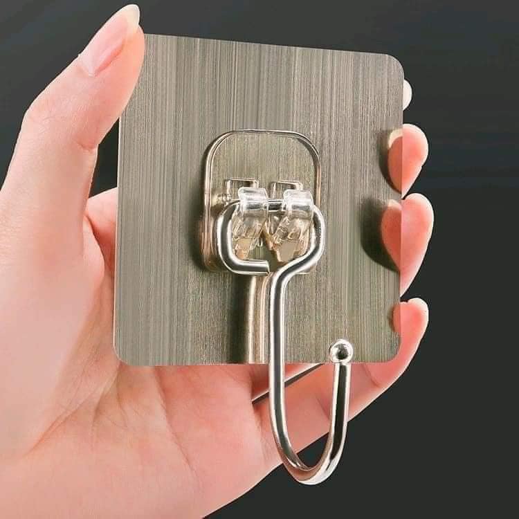 Combo 10 chiếc móc dính inox siêu dính