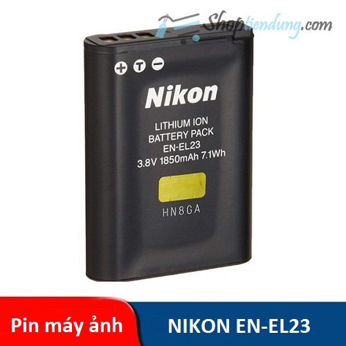 Pin nik0n en-el23 dùng cho máy ảnh nik0n coolpix b700, p900, s810c, p610, p600