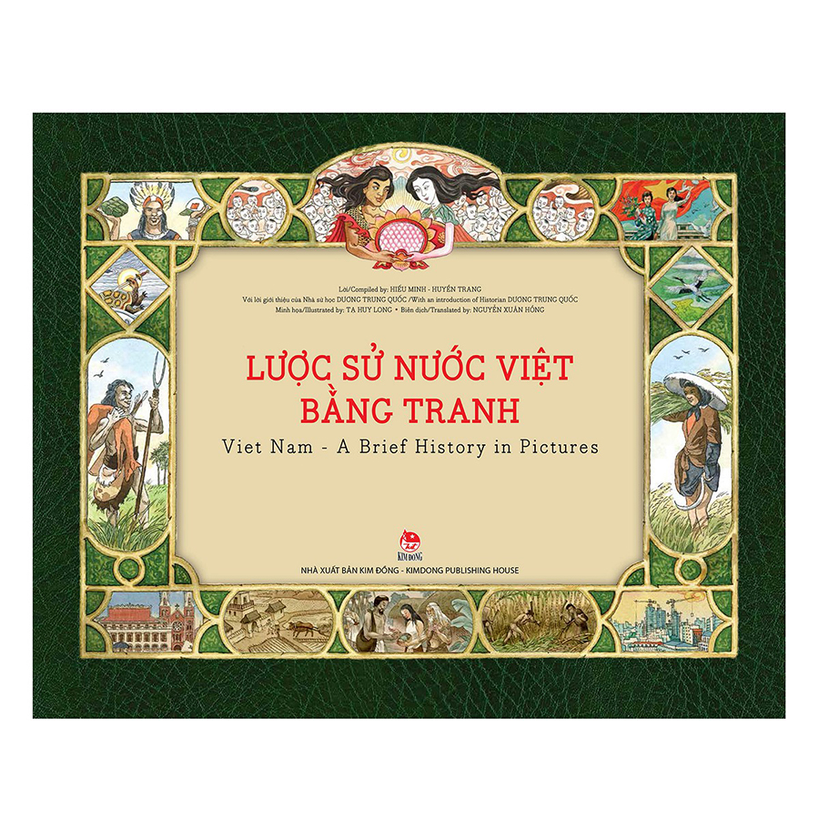 Lược sử nước Việt bằng tranh ( Bìa cứng - bản song ngữ)