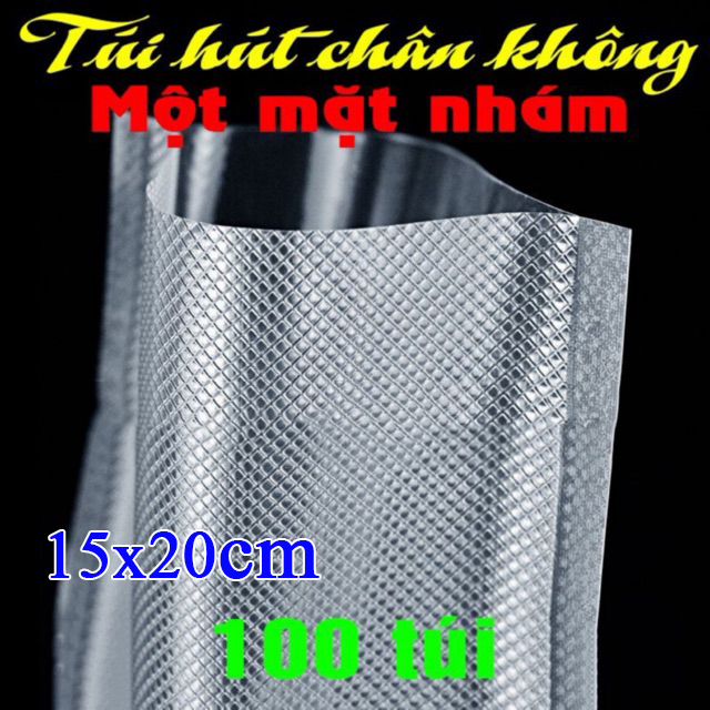 Túi hút chân không mặt nhám size 15x20cm