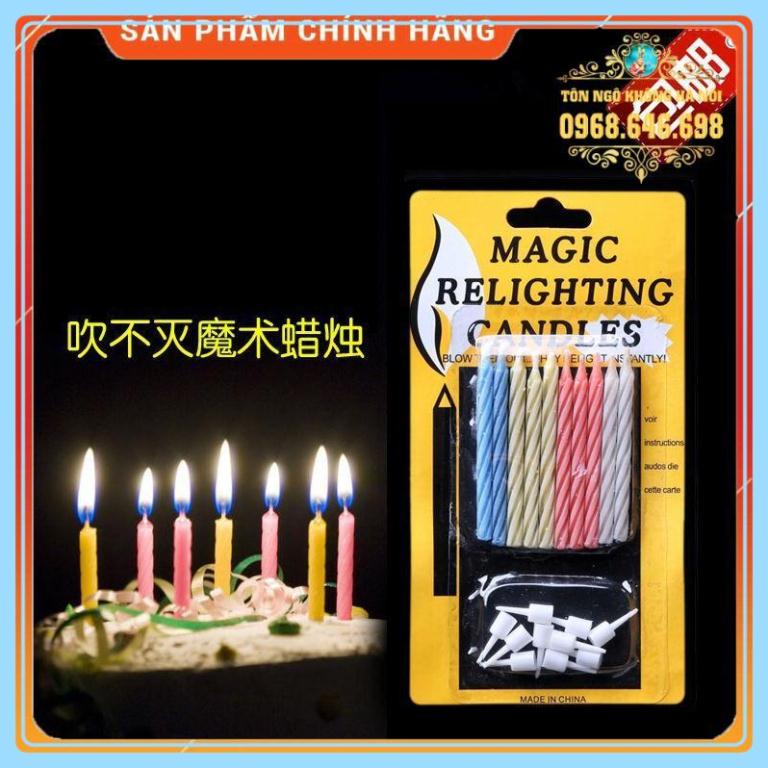 Nến ảo thuật tự cháy