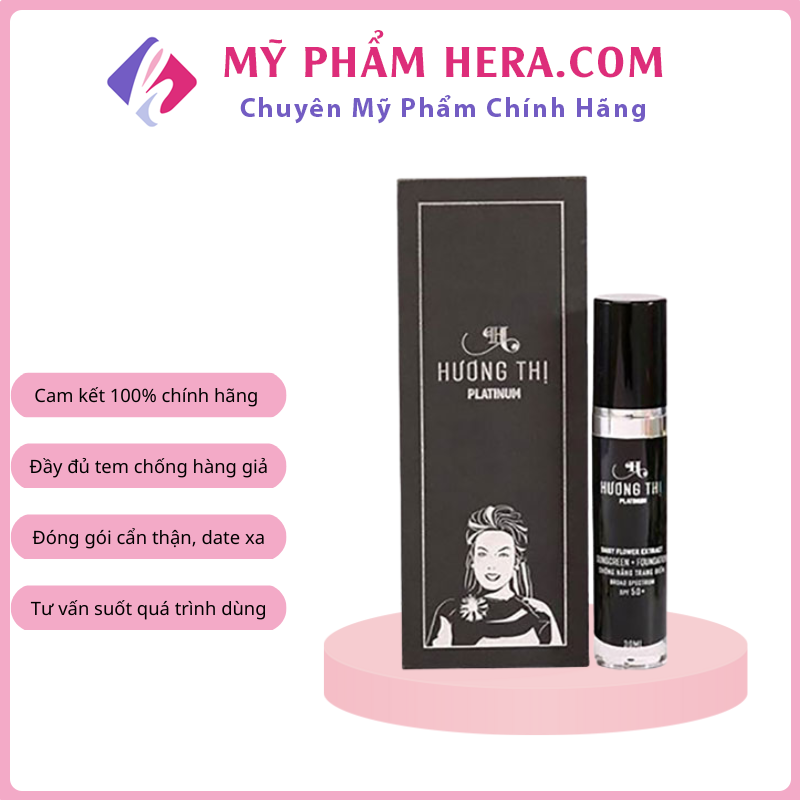 Kem Chống Nắng Trang Điểm Hương Thị Sunscreen Foundation SPF50 30ml