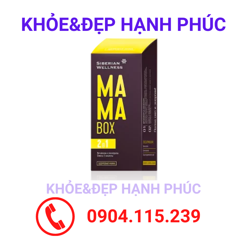 Thực phẩm bảo vệ sức khỏe mama box – 30 túi