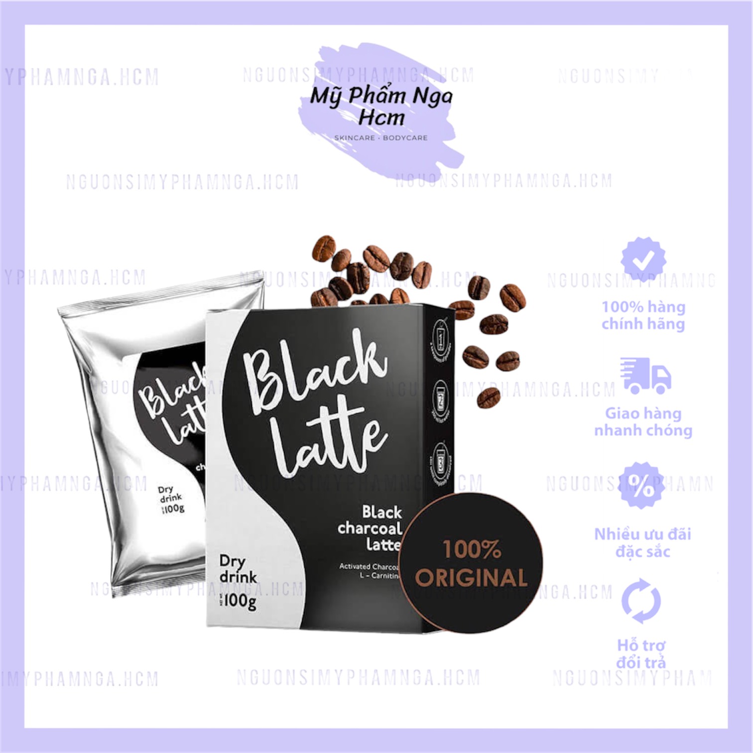 Trà giảm cân Black Latte