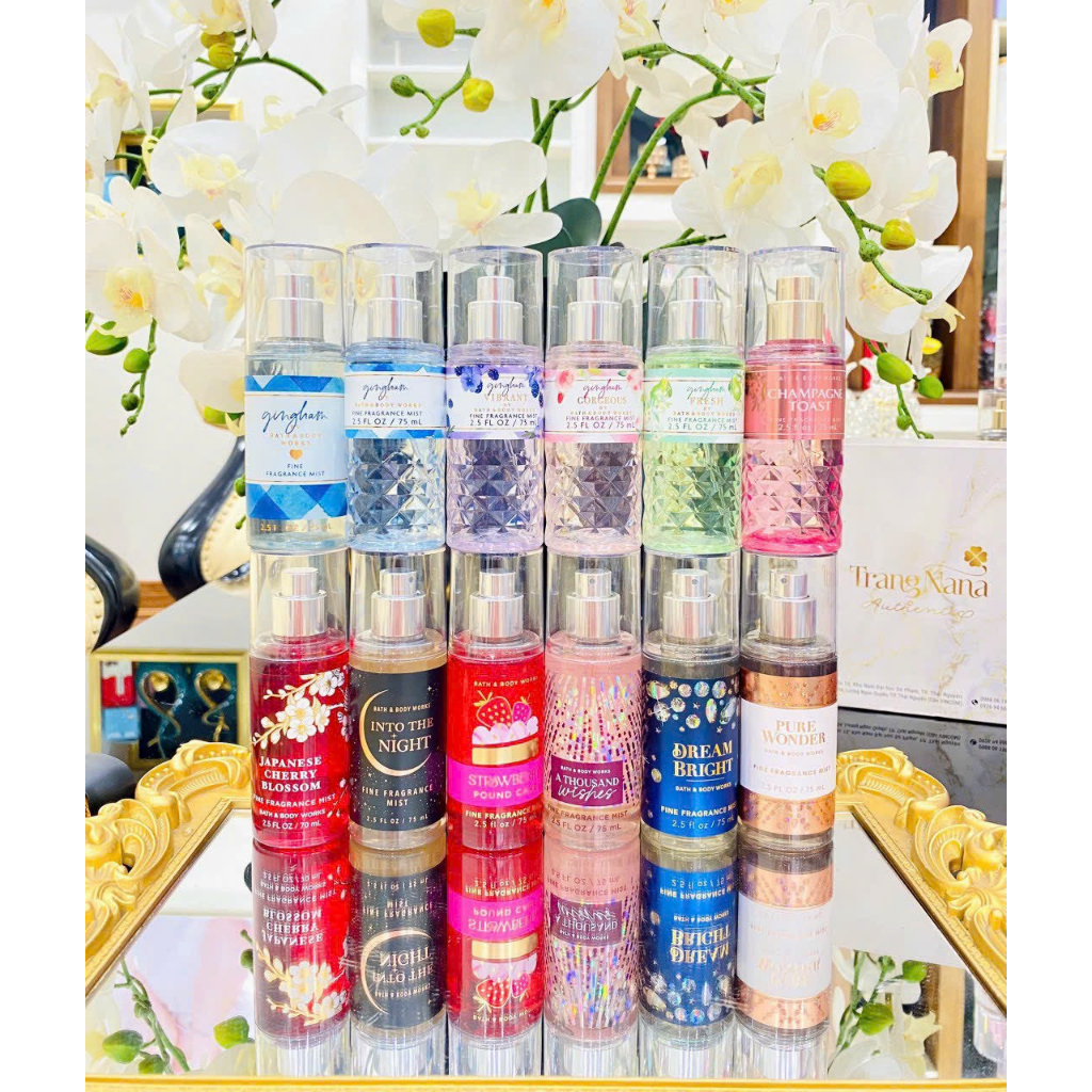 Body mist xịt thơm toàn thân - rêu
