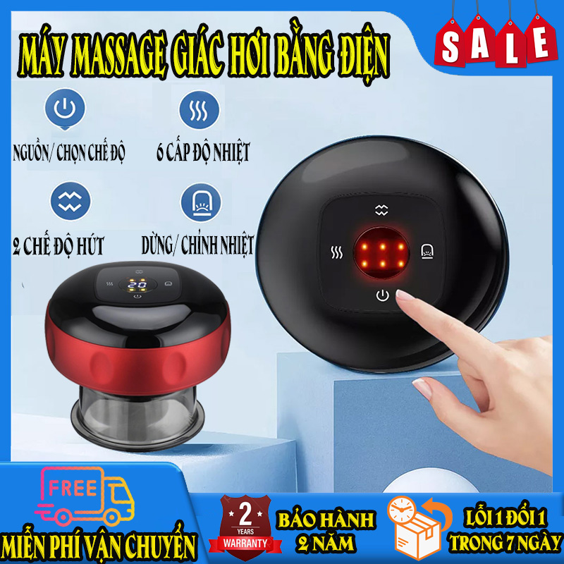 Máy giác hơi không dùng lửa - Dụng cụ cạo gió