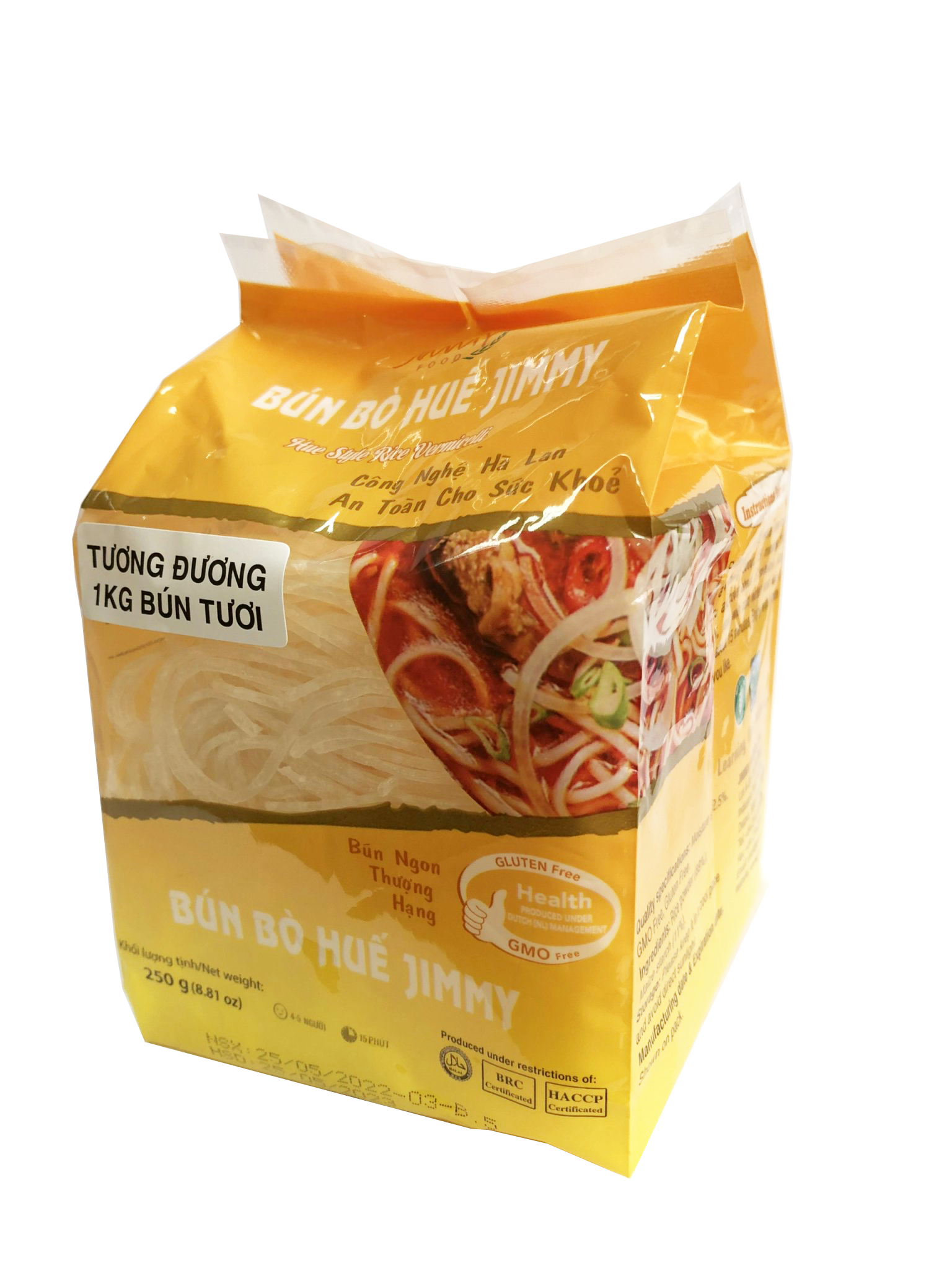 Bún bò huế jimmy 250g thùng 4kg