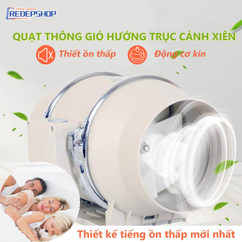 Quạt thông gió gia dụng hút gió thông gió hút ẩm làm khô phòng ngủ máy hút ẩm thông gió không khí