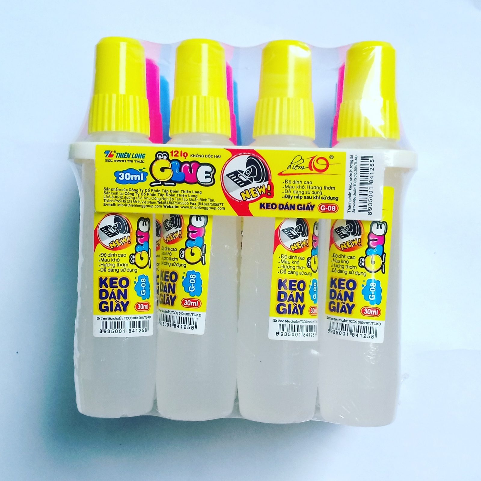Keo dán giấy thiên long g08 - 30ml
