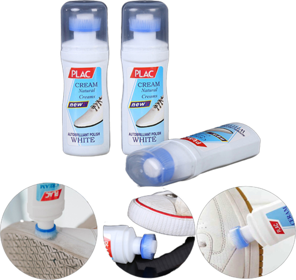 Chai Tẩy Trắng Giày Đa Năng Có Đầu Chùi - Nước Lau Giày