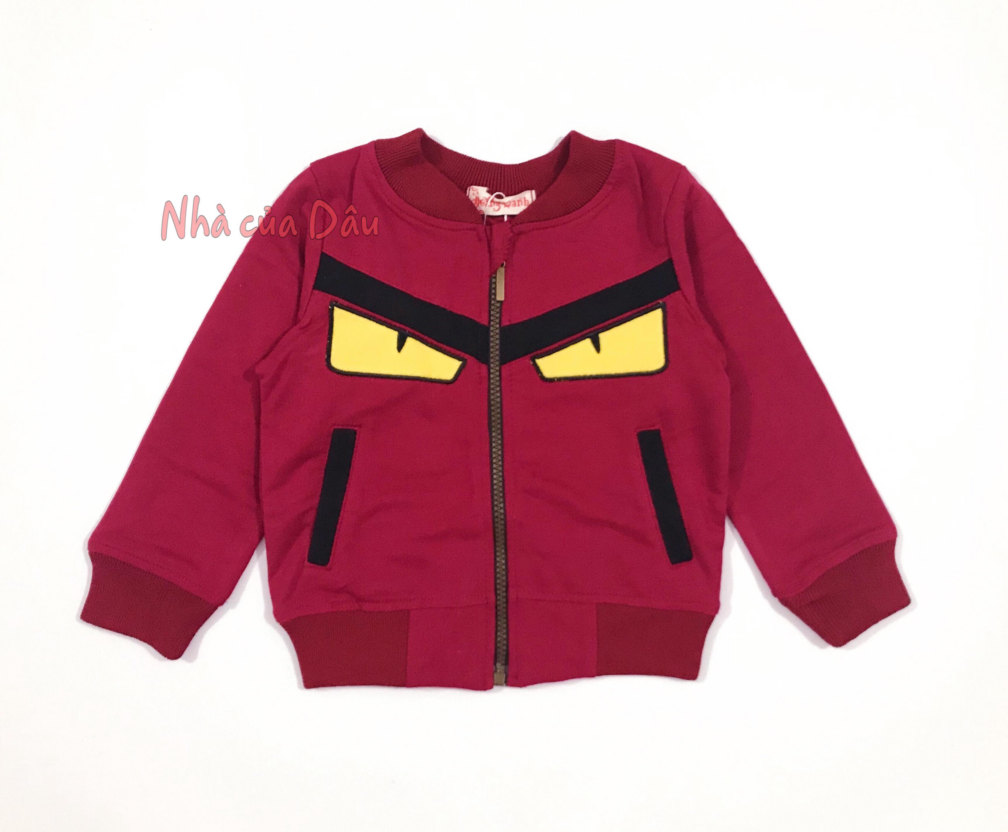 (SALE SHOCK) Áo khoác da cá cao cấp cho Bé Trai/ Bé Gái 8-33kg (Ảnh chụp thật)