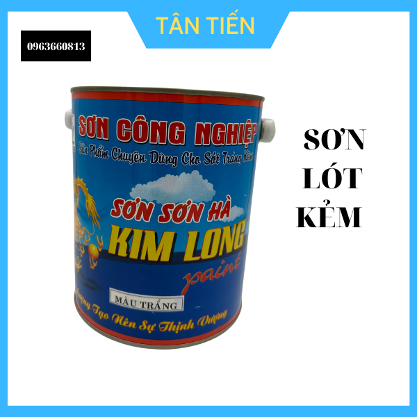 Sơn lót kẻm 4kg kim long chất lượng cao