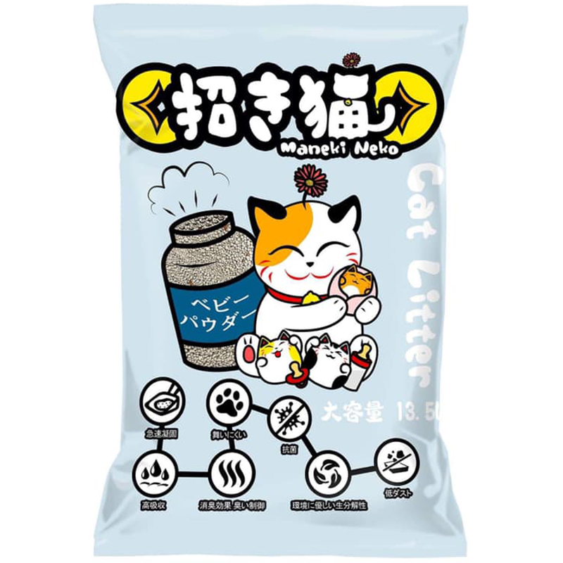 (Xả kho 3 ngày) [Mã WA090 giảm 49k đơn 315k] Cát Vệ Sinh Cho Mèo - Maneki Neko