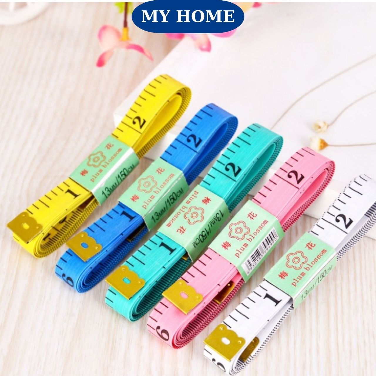 Thước dây đo vòng eo , thước dây thợ may có bọc thép đầu 150cm