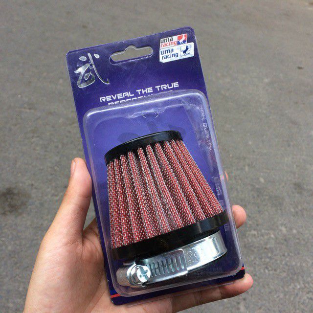 Pô e lọc gió tăng tốc uma racing chính hãng họng 38mm