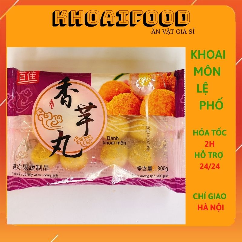 Khoai môn lệ phố nhân trứng muối chuẩn trung ngon chất riêng túi 12v tiện lợi