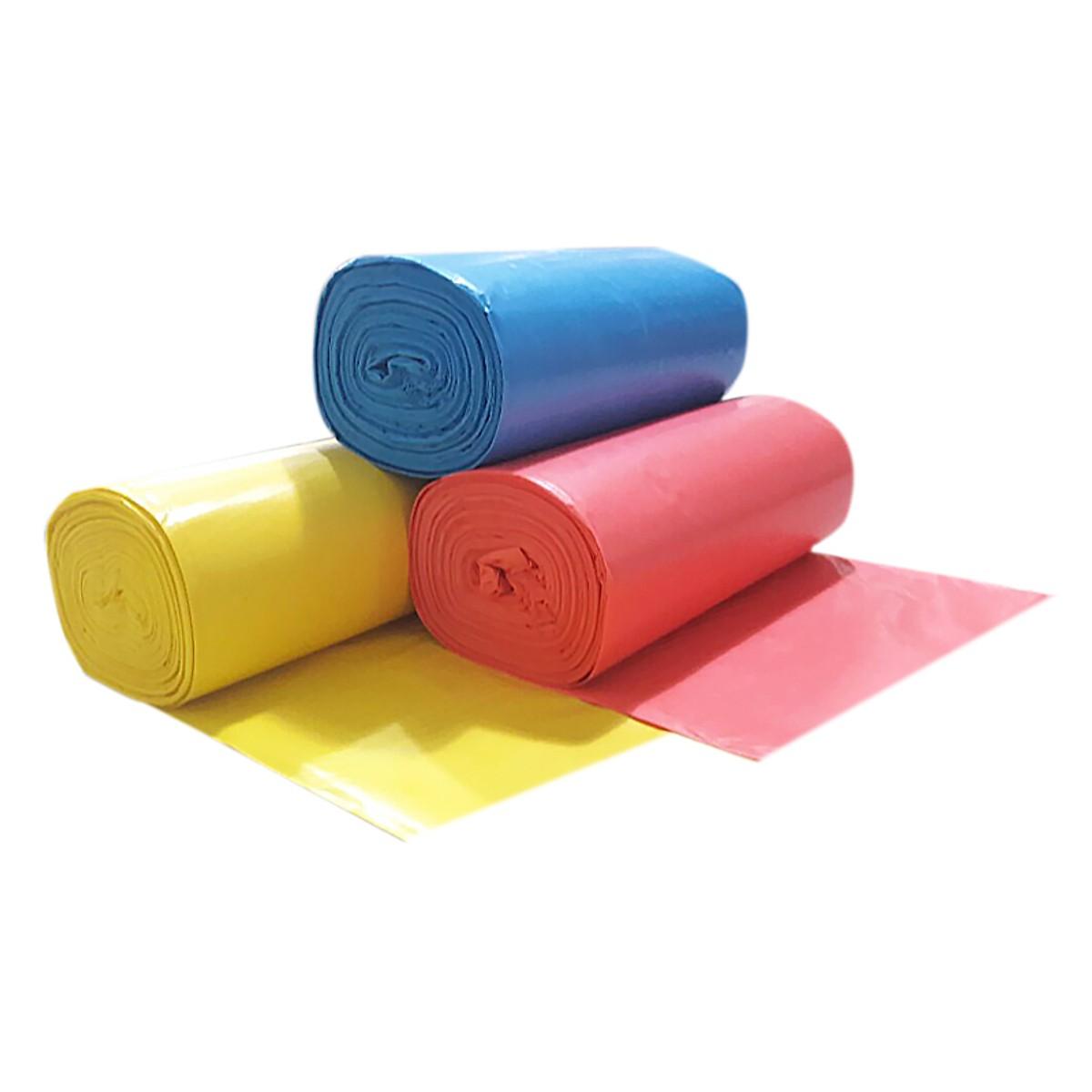 1kg túi rác 3 màu, kích cỡ 55 x 65 cm