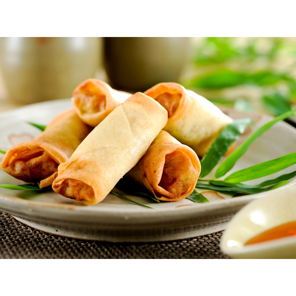 Bánh Tráng Bột Mì Singapore Tyj Spring Roll Pastry 250gr/ 12.5cm/ 7" 50 Lá /Bánh Tráng Singapore Bánh Tráng Bột Mì Đông Lạnh/ Vỏ Cuốn Chả Giò/ Bánh Tráng Cuốn Chả Giò - Nhập Khẩu Chính Hãng Thương Hiệu Nổi Tiếng Singapore.