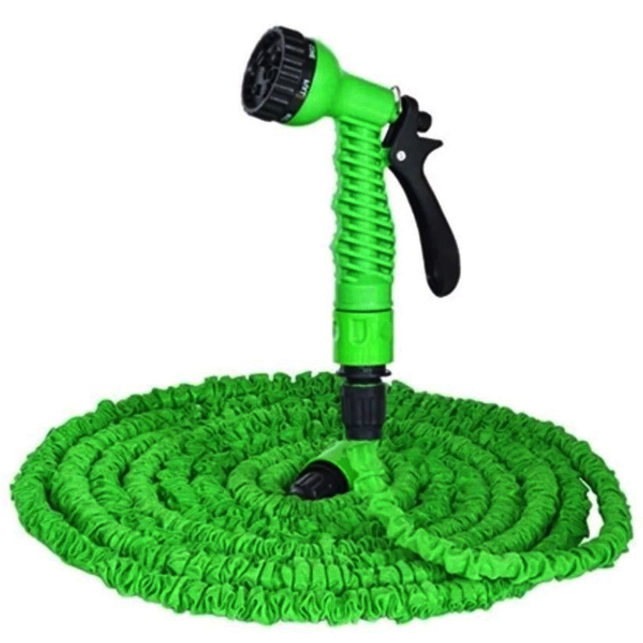 [HCM]vòi nước giãn nở tưới cây rửa xe 15M (xanh lá)