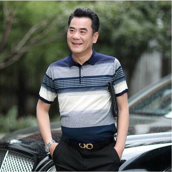 Áo Phông có cổ cho Bố, Áo trung niên cho Bố cho Ba