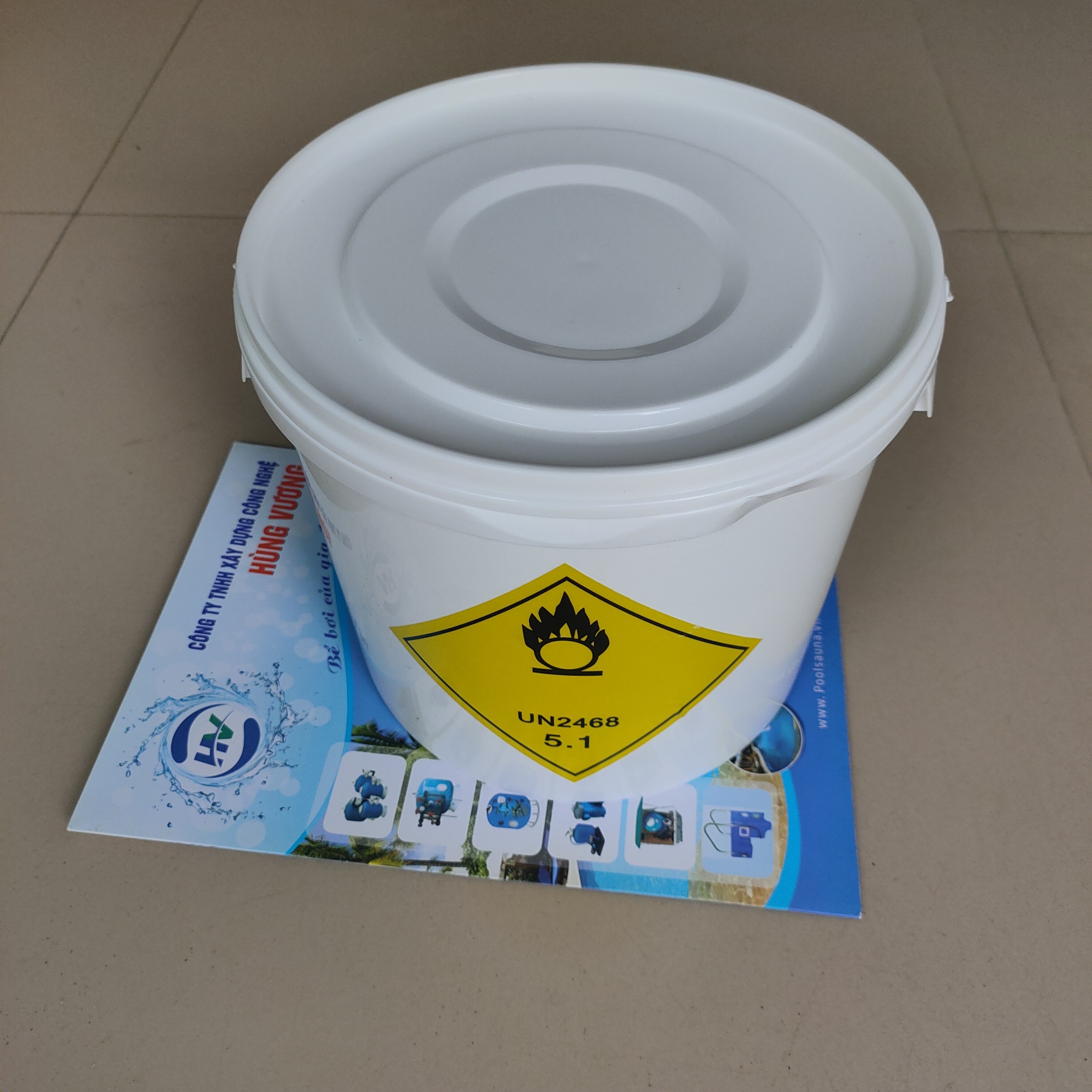 Clorine dạng viên - 5kg Hóa chất Clorine dạng viên 2gam xử lý nước bể bơi