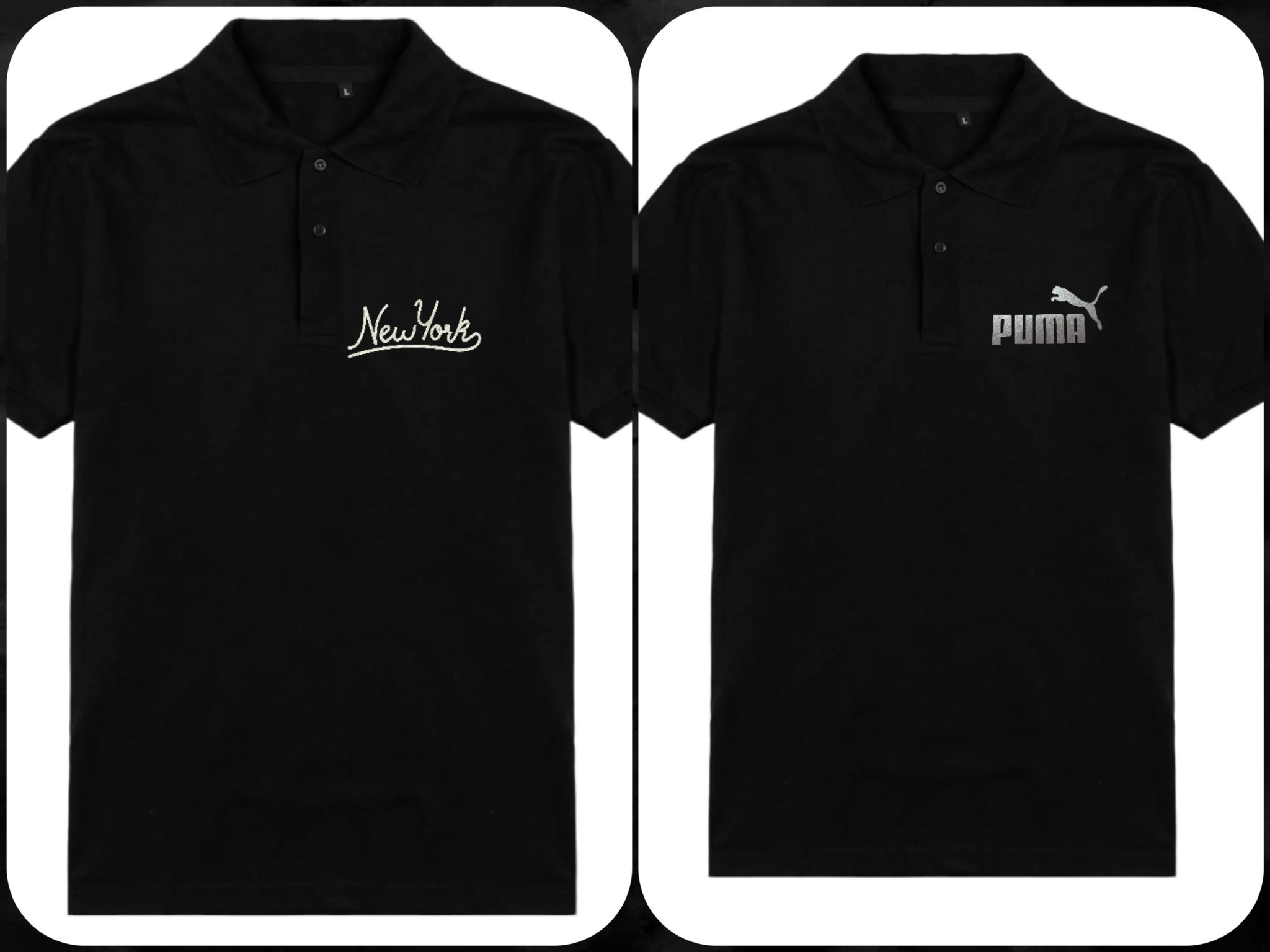 Áo thun polo nam logo bigsize cotton 100 sz 85 - 130kg