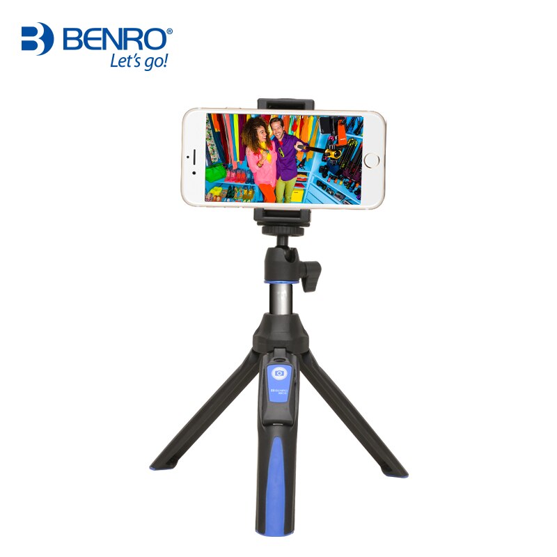 Gậy selfie chụp hình tự sướng cho Iphone kiêm Tripod, hỗ trợ Bluetooth 3.0 | Benro MK10