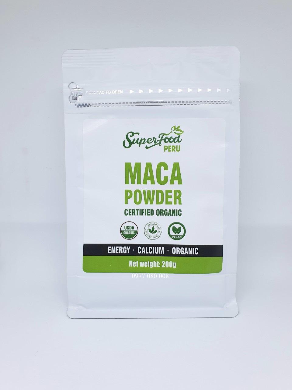Bột maca hữu cơ peru maca powder
