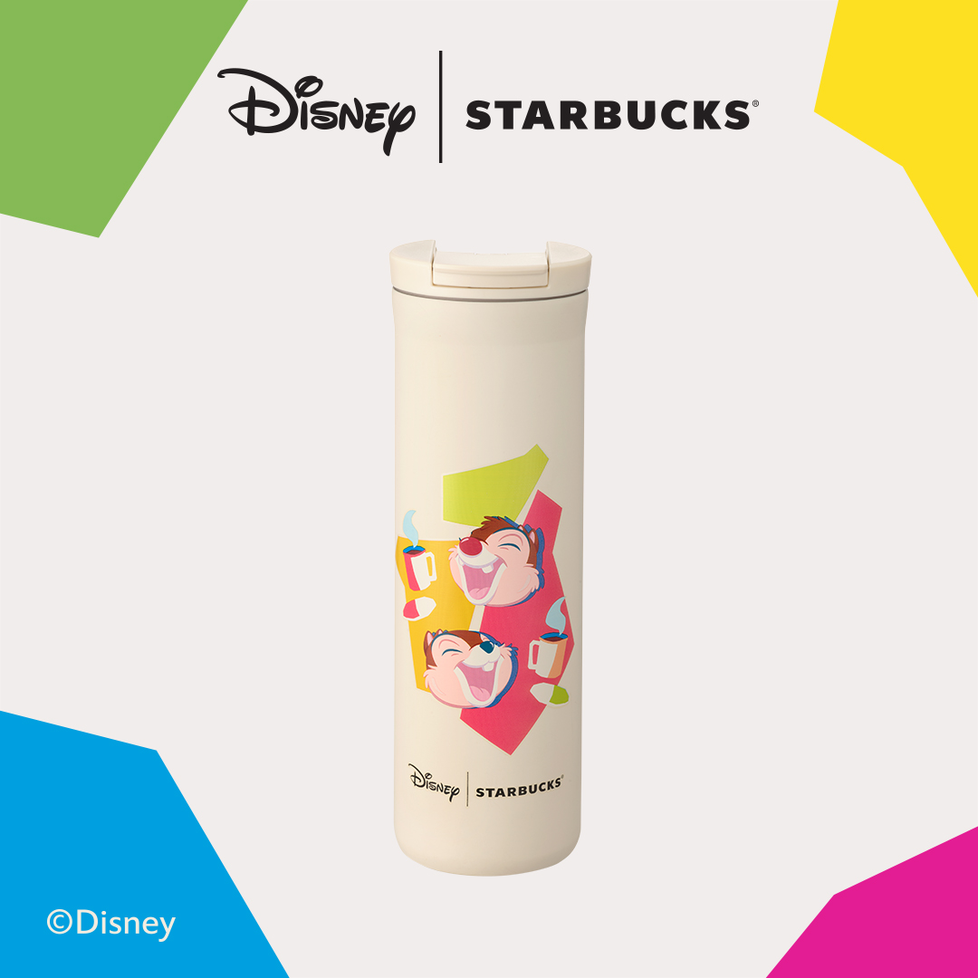Bình nước starbucks 16oz ss chip and dale