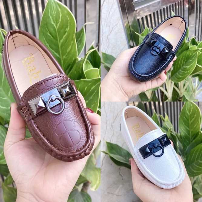 Giày Lười Bé Trai Mềm Êm Chân Giá Rẻ Cho Bé Từ 1 Tuổi đến 7 tuổi