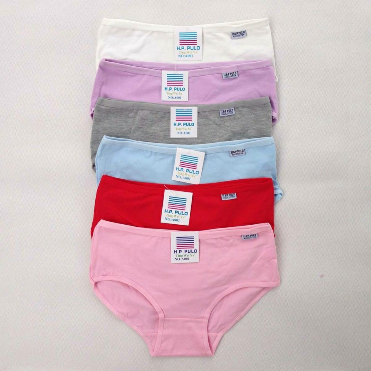 Quần lót cotton- Set 5 Quần lót cotton xuất mỹ hàng đẹp