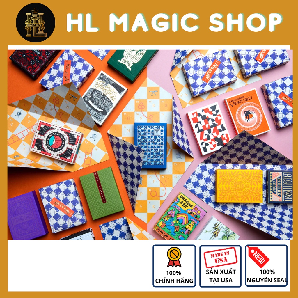 Bộ bài tây, bài ảo thuật mystery deck by art of play - bài mỹ - bài chính hãng