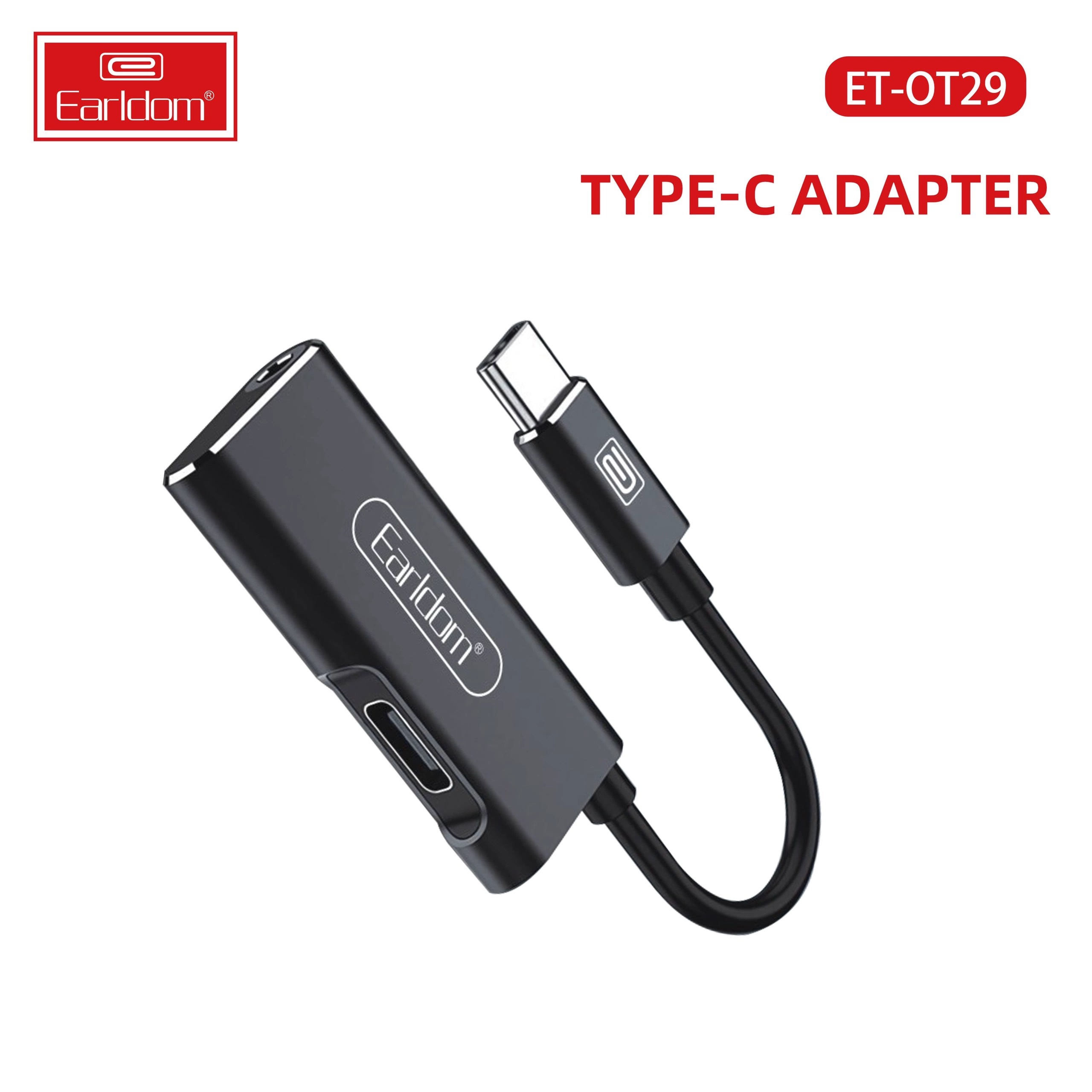 Jack chuyển type- c 2in1 earldom ot29