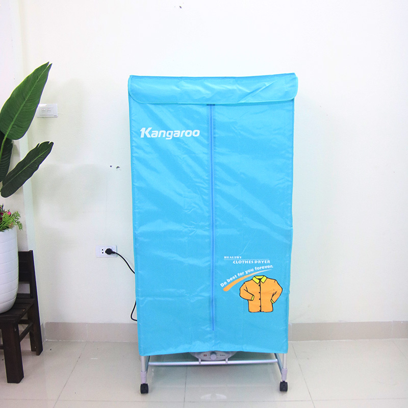Tủ Sấy Quần Áo  Kèm Đèn UV Diệt Khuẩn  - Máy Sấy Quần Áo 2 Tầng Kangaroo KG307H - Bảo Hành 12 Tháng
