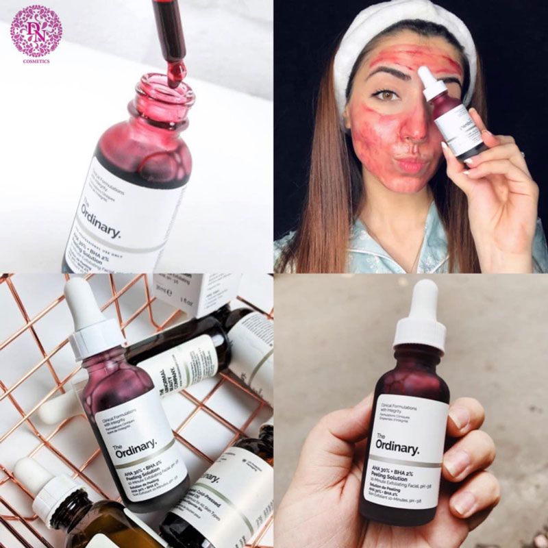 Tẩy da chết hoá học the ordinary aha 30% + bha 2% peeling solution 30ml
