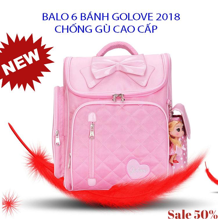 Balo kéo nữ thời trang, ba lo chống gù có thể kéo có thể đeo cho bé gái, cặp đi học bảo vệ sức khỏe cho bé- - Giảm ngay 50% giá trị sản phẩm khi bạn mua đơn hàng bất kỳ tạo shop