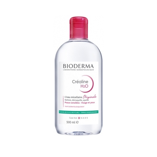 Tẩy trang dạng nước Bioderma màu hồng cho da nhạy cảm-Happy House