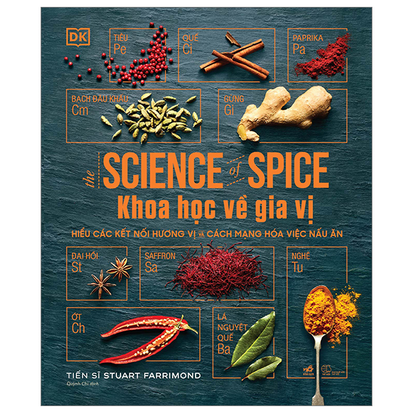 Sách - Khoa Học Về Gia Vị - Hiểu Các Kết Nối Hương Vị Và Cách Mạng Hóa Việc Nấu Ăn - (Nhã Nam HN Kho)